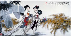 宗華が描く中国女性